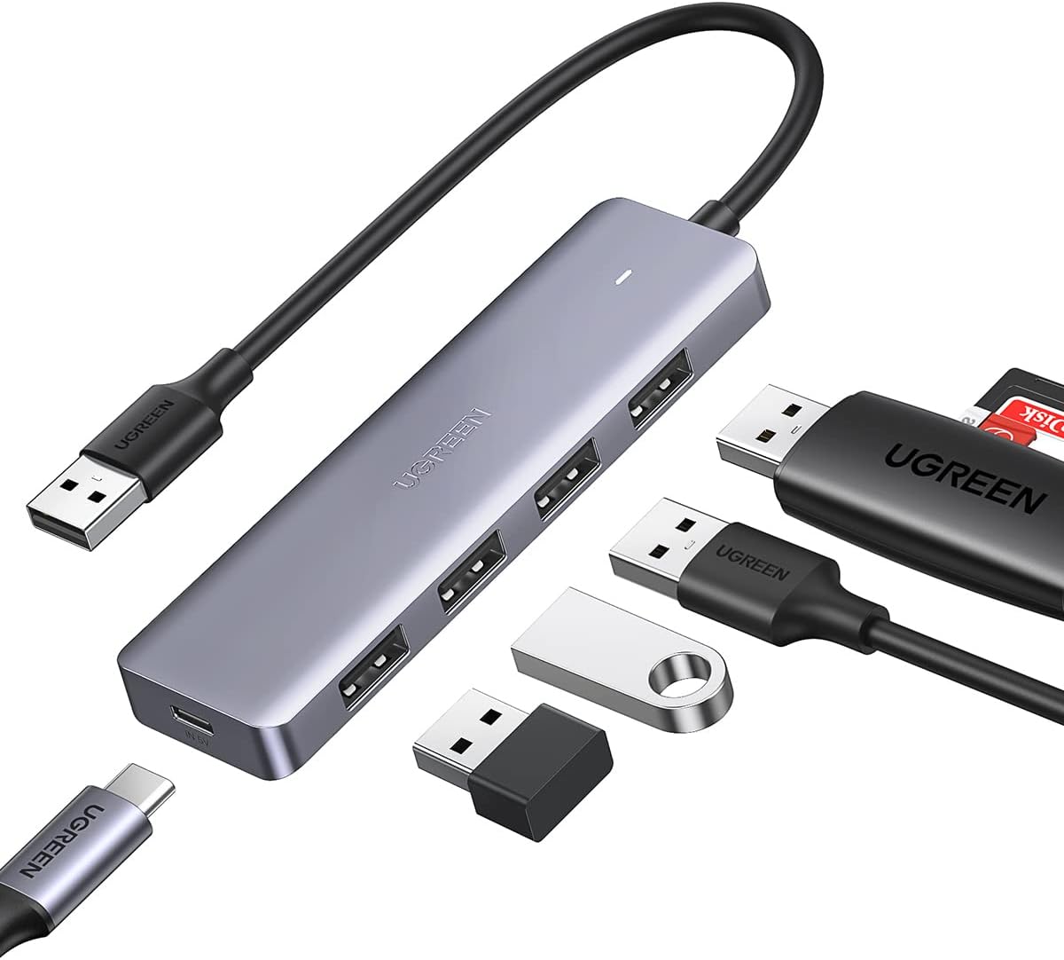 Alternative view of 4 Portlu USB 3.0 Hub USB Çoklayıcı Adaptör