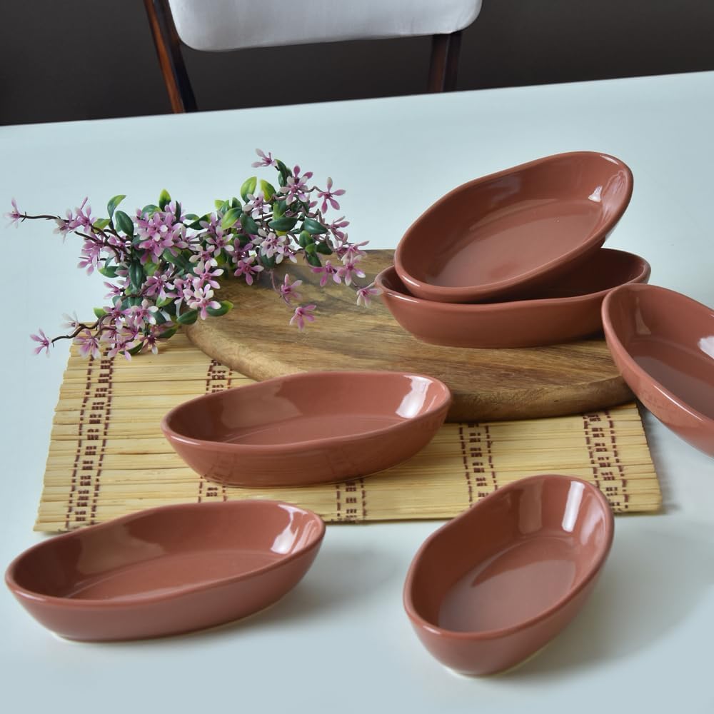 Kızıl Kahve Deniz Çerezlik 14 Cm 6 Adet 607 - Görsel 3