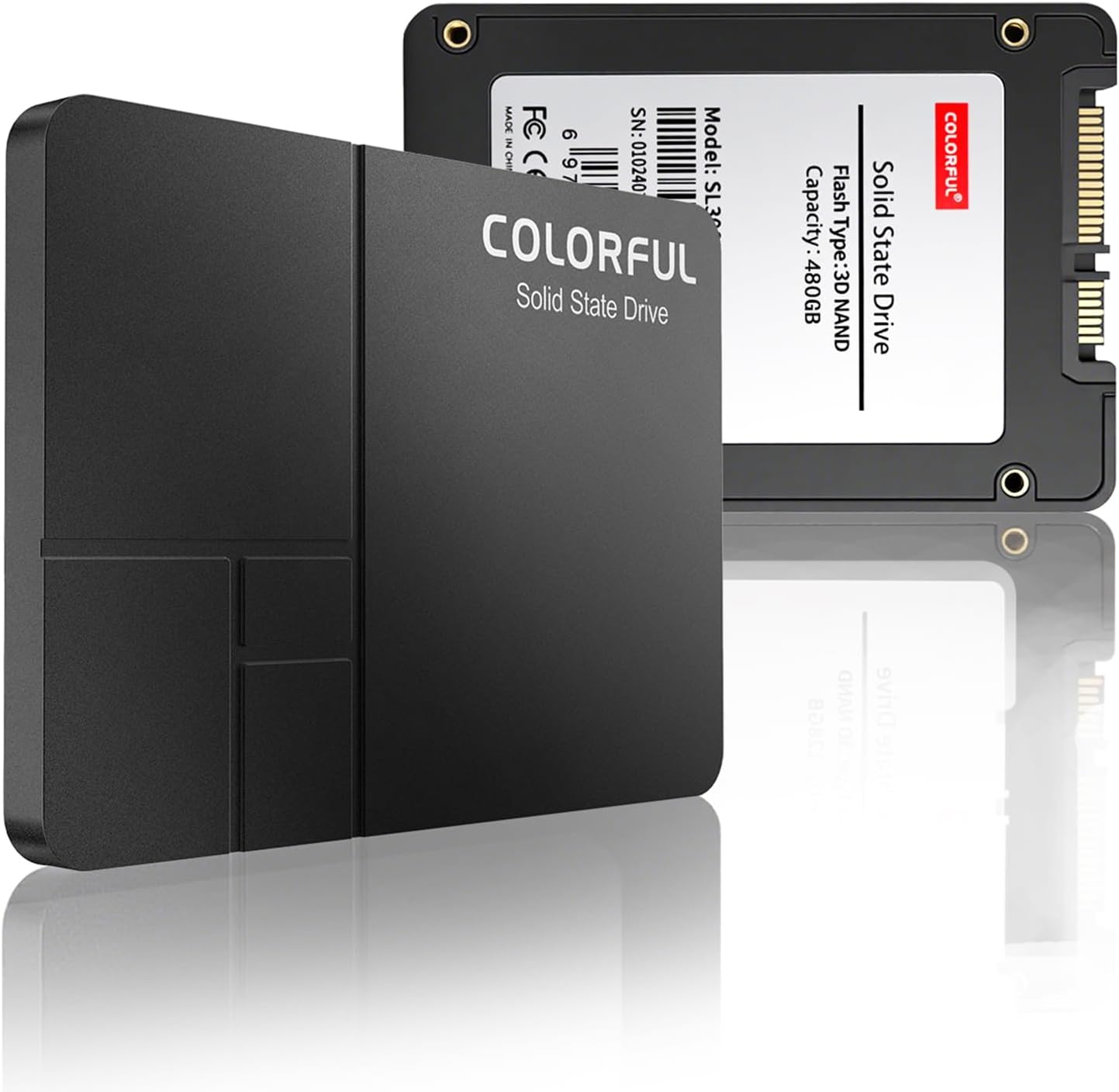 Alternative view of Colorful SL500 500-450MB/s 480GB SATA III SSD