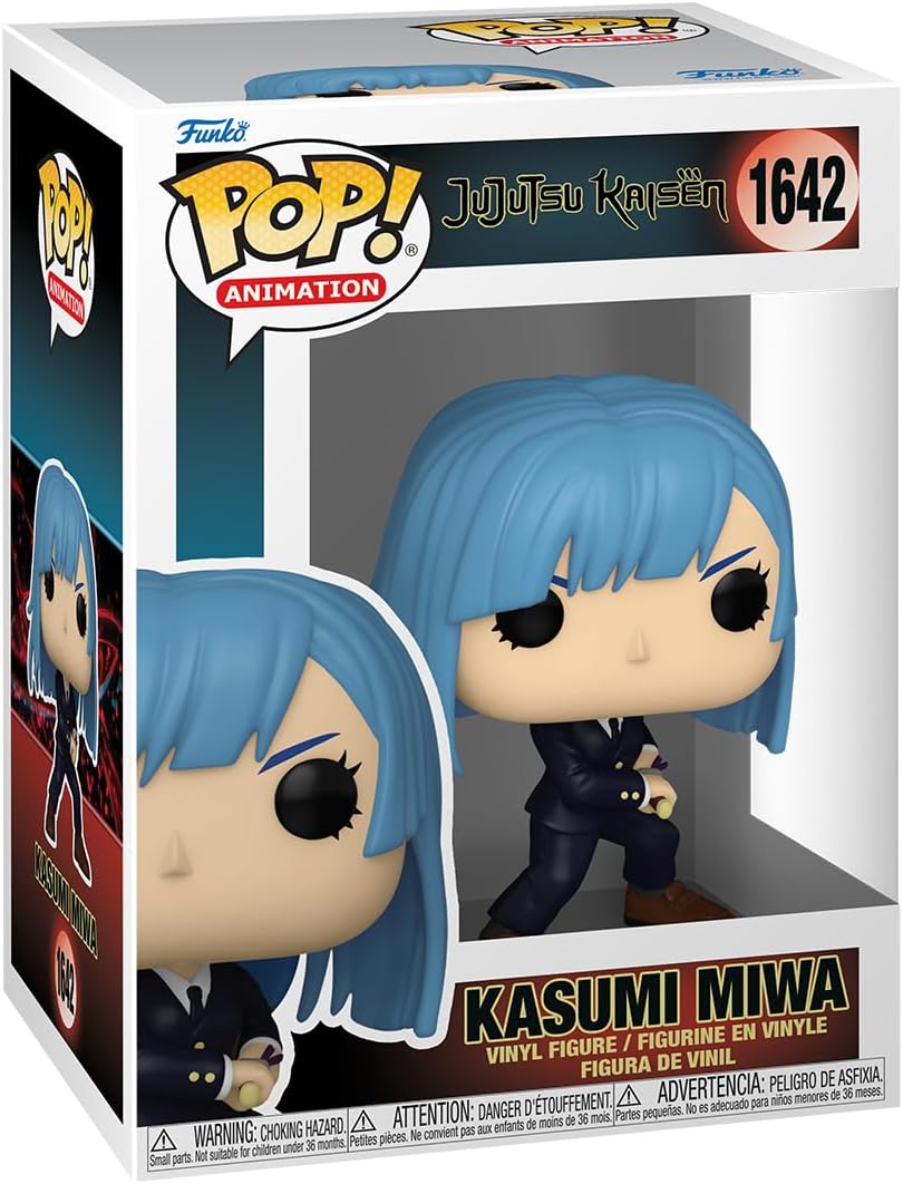Animasyon: JJK - Miwa Kasumi Miwa - Jujutsu Kaisen - Koleksiyon Vinil Figür - Hediye Fikri - Resmi Ürün - Çocuklar ve Yetişkinler için - Anime Hayranları - Koleksiyonerler ve Teşhir için - Görsel 3