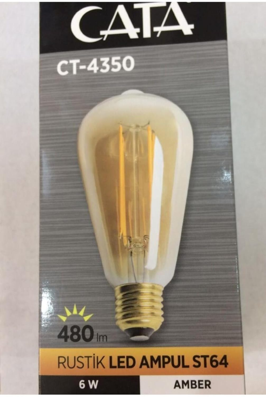 4 Watt Rustik Led Ampul Ct-4350