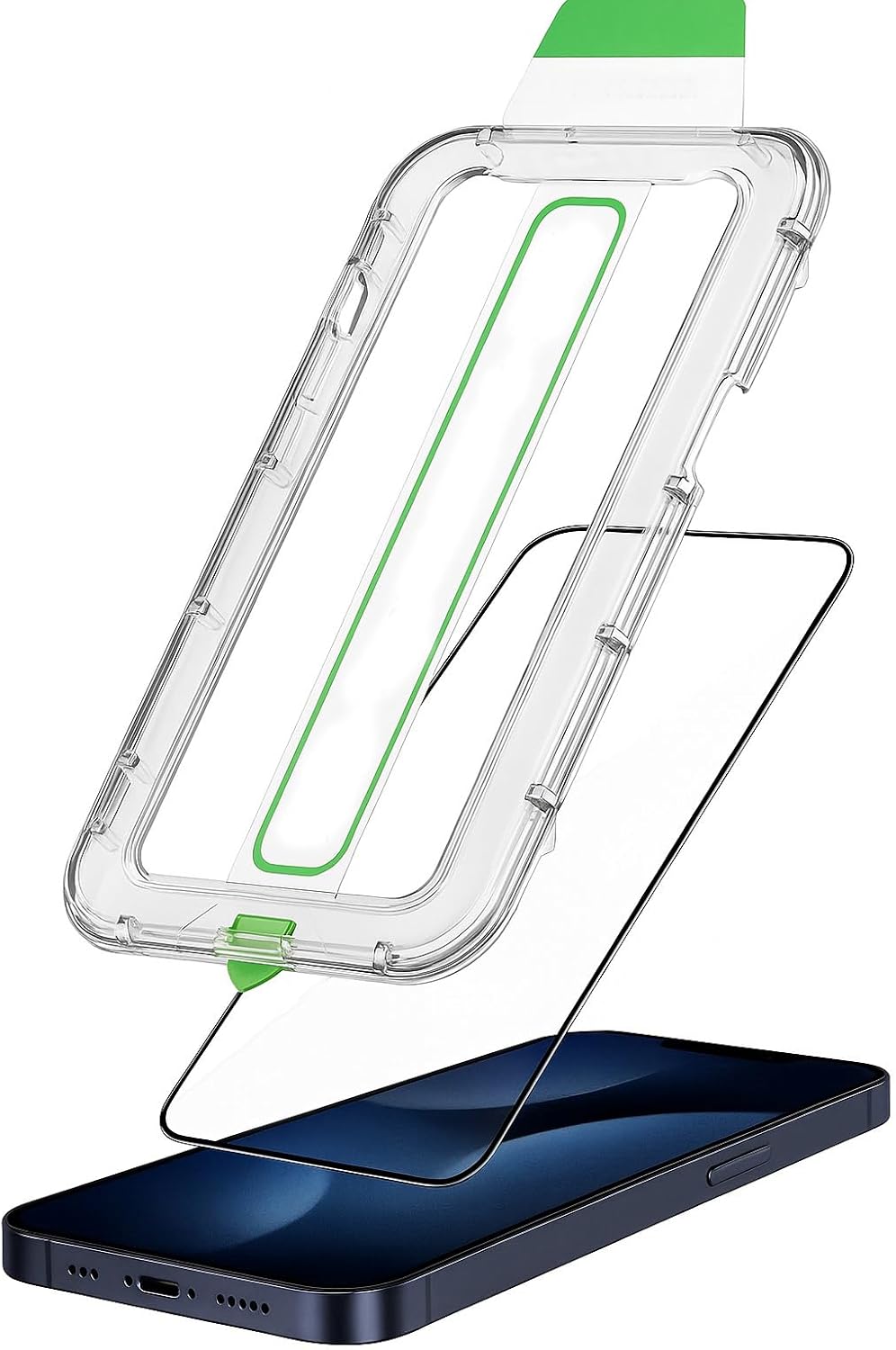 Galaxy S25 Ultra İle Uyumlu 5D Kırılmaz Ekran Koruma Hızlı Kolay Uygulama Aparatlı Kıt Box 9H Glass Full Cover Magic Ekran Koruyucu Galaxy S25 Ultra için 5D Kırılmaz Ekran Koruma - Görsel 2