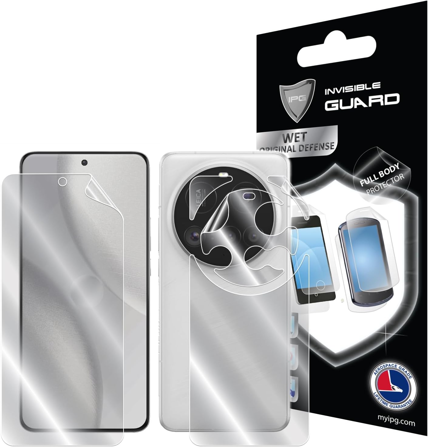 Xiaomi 15 Ultra için IPG Hydrogel Tam Kaplama (Ekran ve Arka Koruyucu)