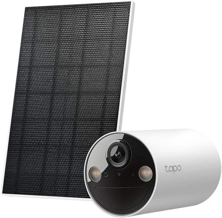 C410 KIT, 2K 3MP, Renkli Gece Görüşü, Şarj Edilebilir, IP65 Sertifikalı, Yerel/Bulut Depolama, 110° Açılı, Güneş Paneli Dahil, Kablosuz Bataryalı Güvenlik Kamerası Kiti