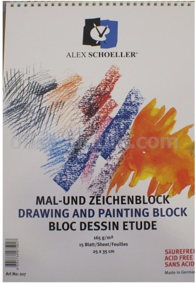 Alternative view of ALEX SCHOELLER 25x35 RESİM DEFTERİ 120 gr 15 YP