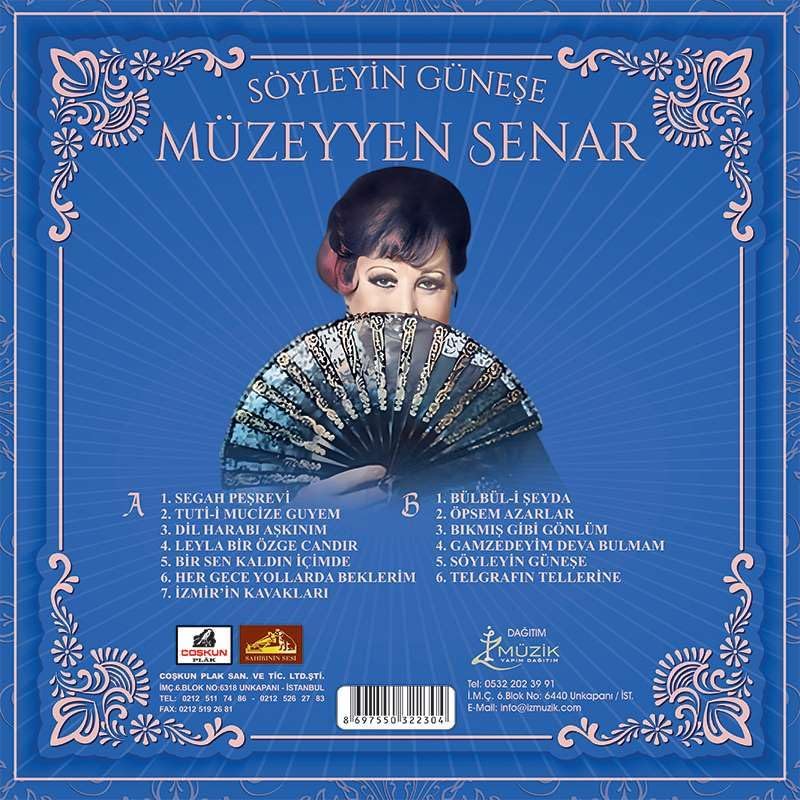 Alternative view of My Yonca Müzeyyen Senar - Söyleyin Güneşe - Plak LP