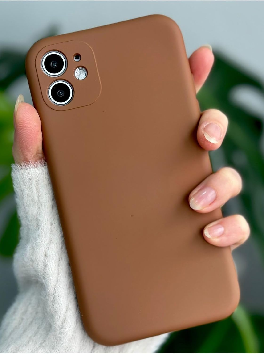 Iphone 11 ile Uyumlu Içi Kadife Lansman Renkli Esnek Silikon Koruma Kılıfı - Görsel 3