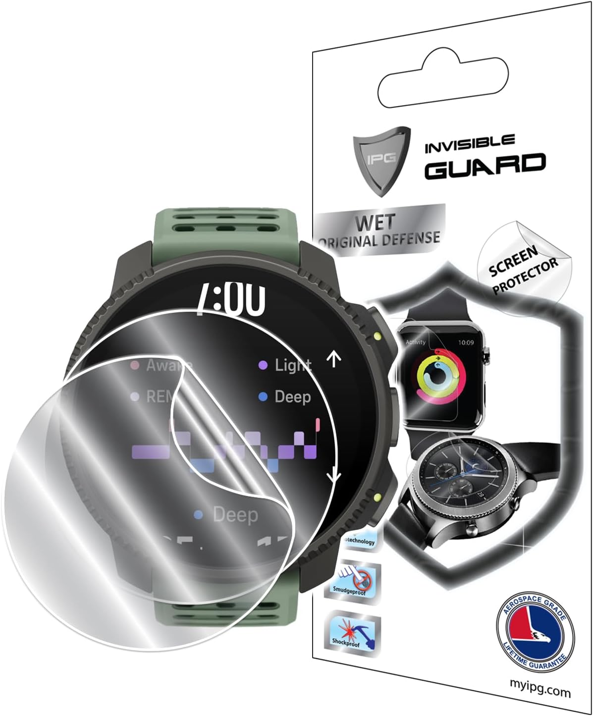 SUUNTO Vertical 2 ile uyumlu IPG Ekran Koruyucu (2 Adet) - Görsel 2