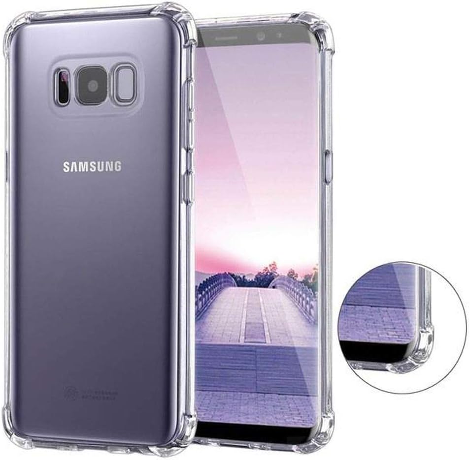 Alternative view of Galaxy S8 Plus İle Uyumlu Şeffaf Airbag Antishock Silikon Kılıf