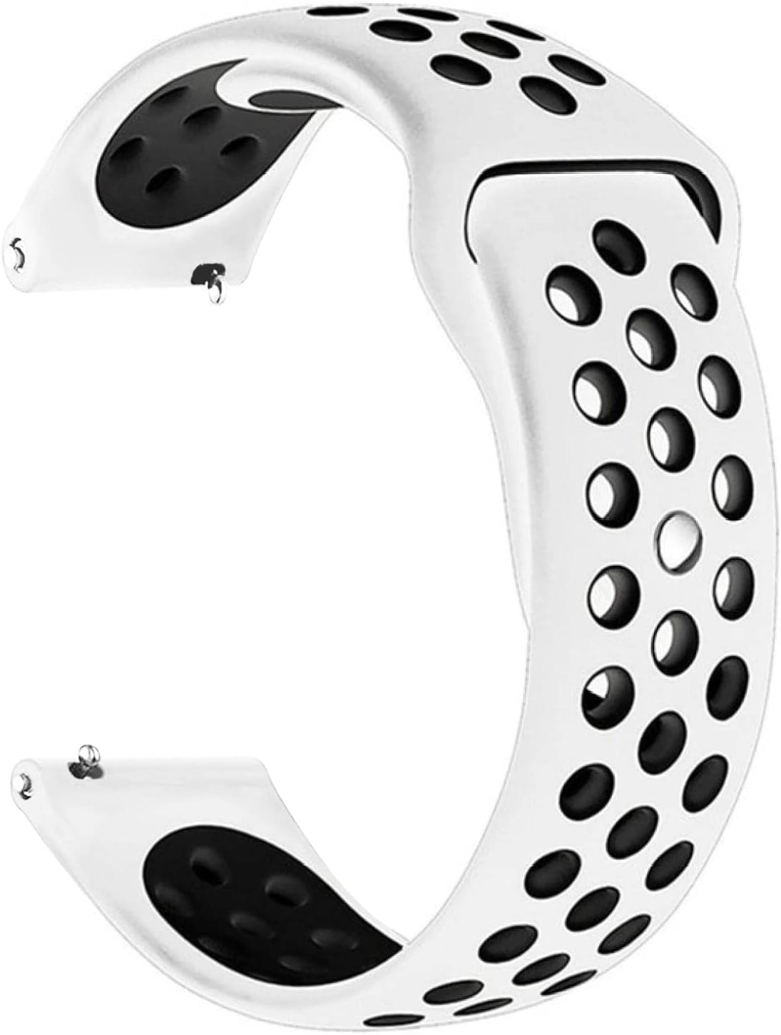 Alternative view of Galaxy Watch 6 40mm Rainbow Sport Band Kordon ( Galaxy Watch 6 40mm ile Uyumlu Kordon, Akıllı Saat Kayışı)