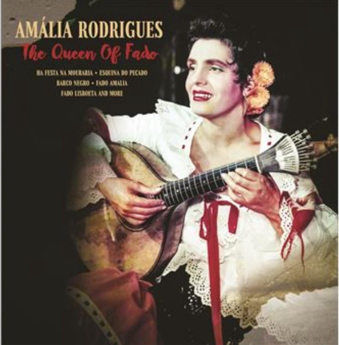 Alternative view of Amalia Rodrigues The Queen Of Fado LP Vinyl PLAK