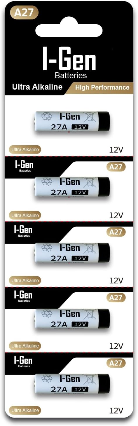 Alternative view of I-Gen 27A Pil 5'li Paket 12V MN27 (27A / A27 / L828)