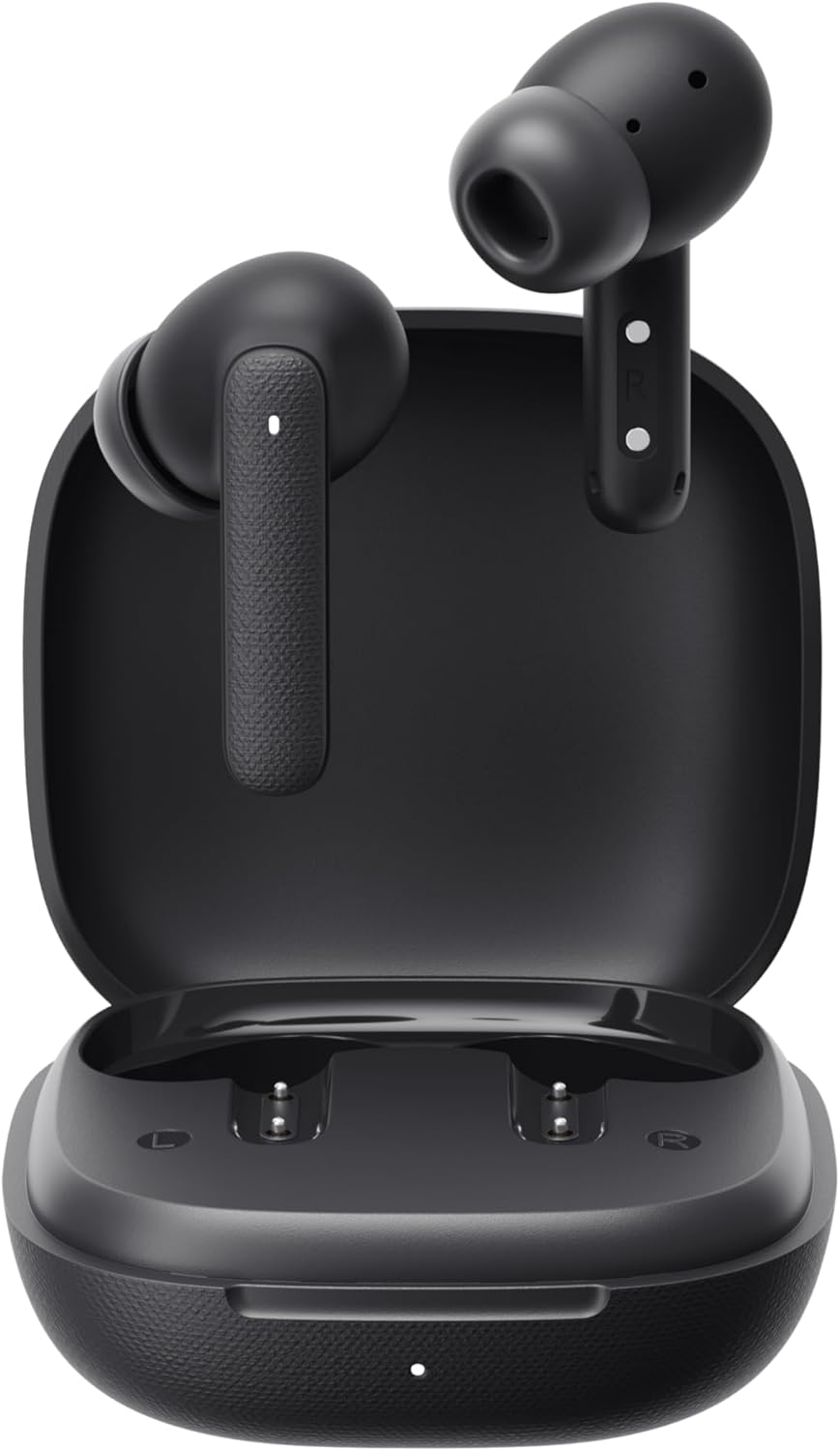 QCY Buds Bluetooth Kulaklık - Şık Tasarım - iPX4-35 Saat Ultra Uzun Pil Ömrü - Düşük Gecikme 0.06s -AI Gri - Görsel 3