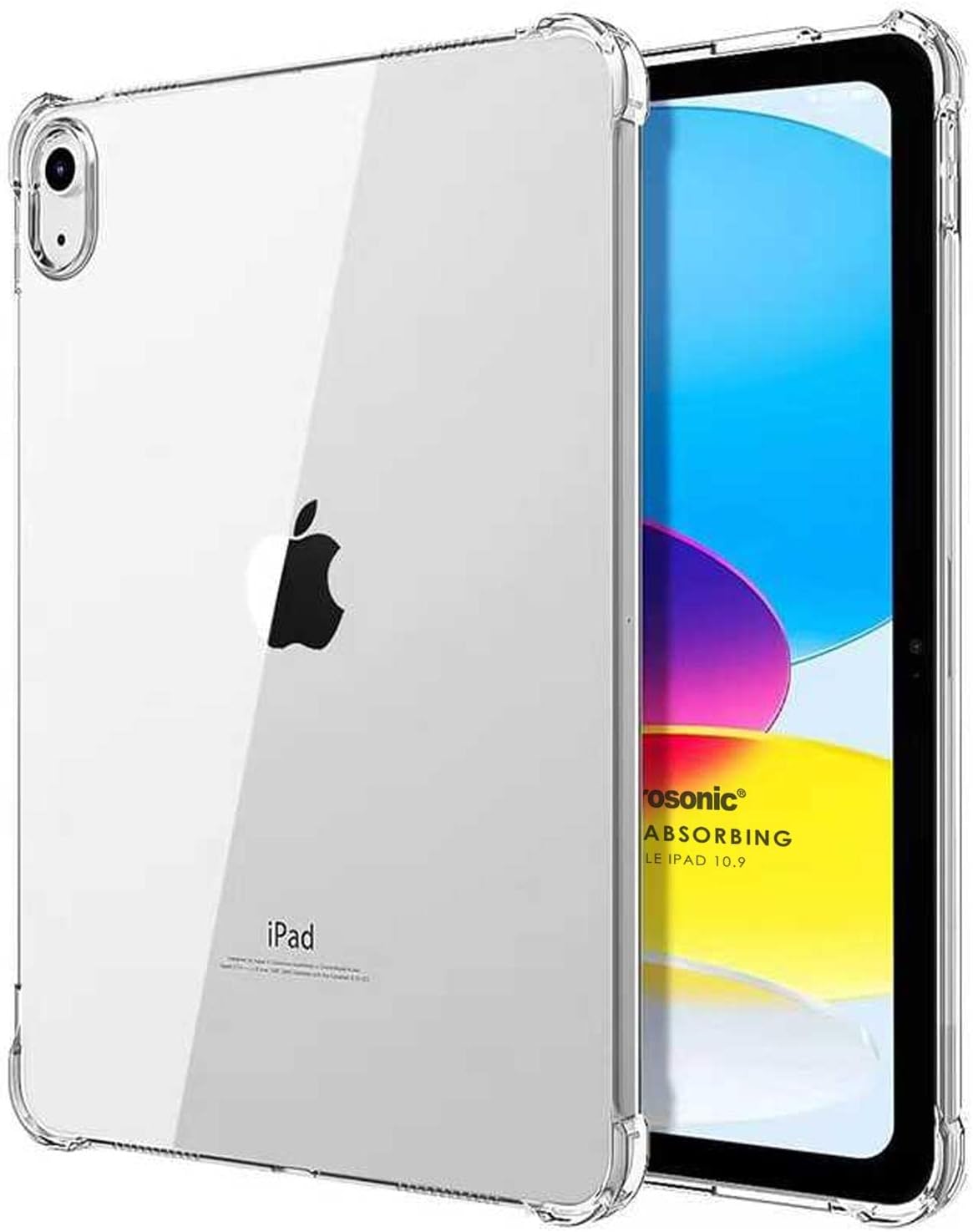 Alternative view of Apple iPad Air 13 2024 için Kılıf (A2898-A2899) Shock Absorbing Şeffaf [iPad Air 13 2024 ile Uyumlu Kılıf - Şeffaf]