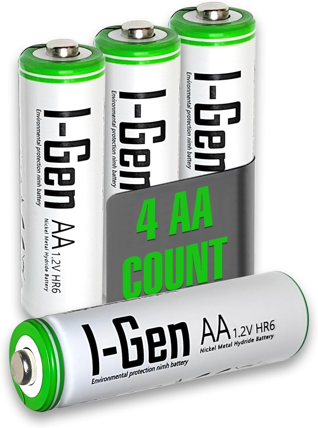 Alternative view of I-Gen B111 4 Adet AA 2700 Mah Şarj Edilebilir Kalem Pil 1.2V Ni-MH Şarjlı Pil