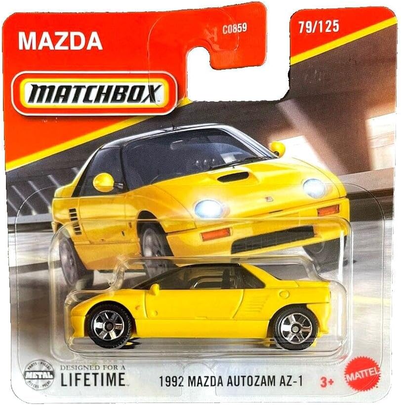 Alternative view of C0859  1:64 Tekli Arabalar 1992 Mazda Autozam AZ-1 JBR83