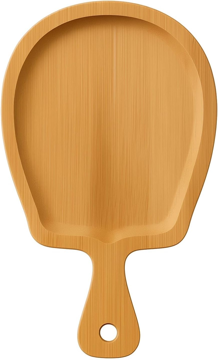 Bambu Sunum Tabağı – Saplı Ergonomik Tasarım, Doğal Ahşap, Çevre Dostu, Kahvaltı, Peynir, Meze ve Tatlı Sunumu İçin Şık ve Dayanıklı - Görsel 3