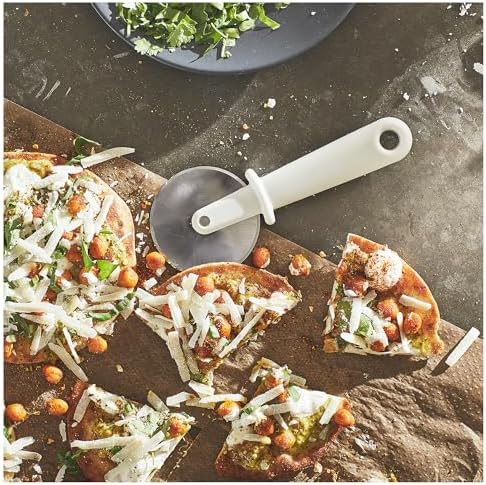 Pizza Kesici - Beyaz - 18 cm - Görsel 3