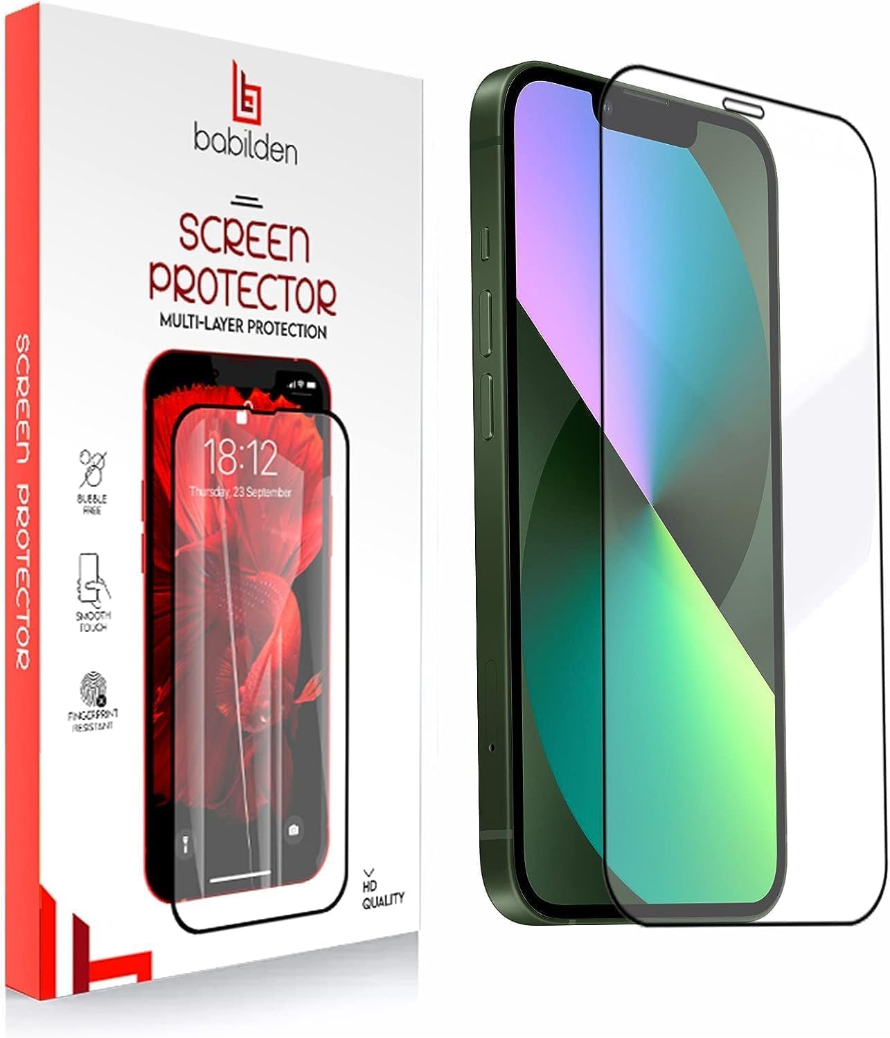 iPhone Ekran Koruyucu Tam Kapsamlı Koruyucu Cam Slim Fit 2 Adet (iPhone 16 Plus) - Görsel 2