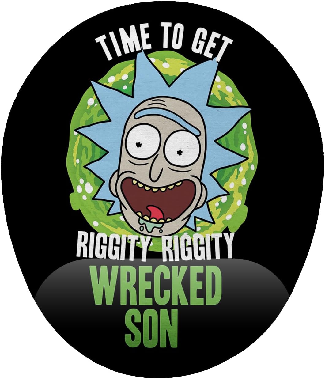Alternative view of Rick Wrecked Son Bilek Destekli Mouse Pad