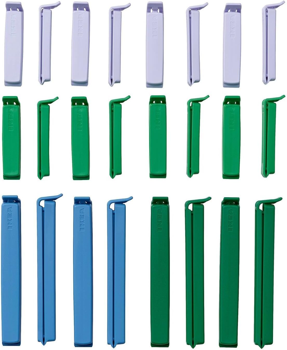 BEVARA Paket Mandal, Polipropilen, Karışık Renkler, 6 cm ve 11 cm, 24 Parça