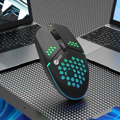 MS105 Kablolu 3200DPI 6 Tuşlu RGB LED Aydınlatmalı 103gr Ağırlık Optik Sensör Oyuncu Mouse Siyah - Görsel 3