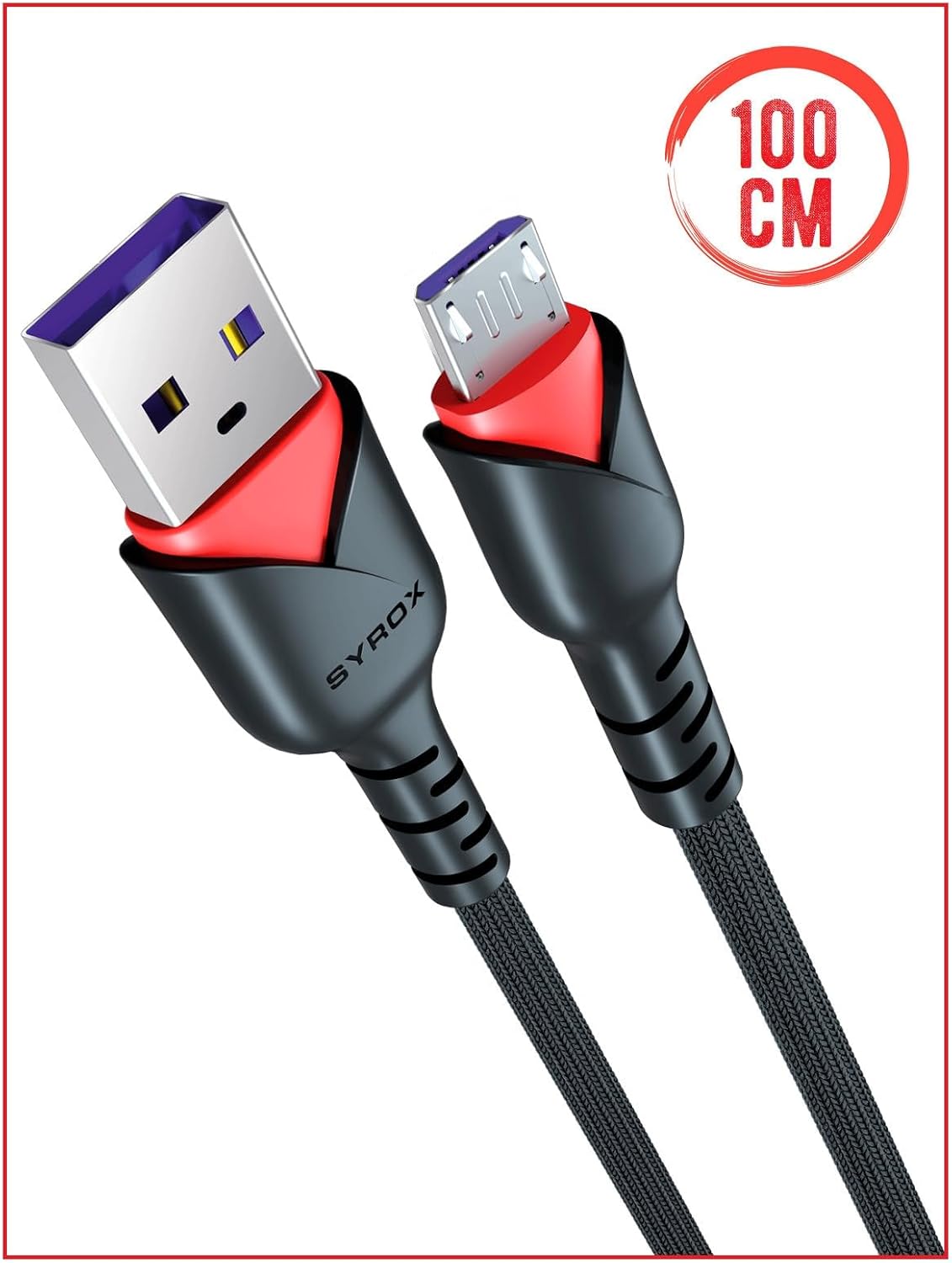C91 2.0 MAH MİCRO 1 MT GÜL DESENLİ KABLO Araç Şarjı, STANDART