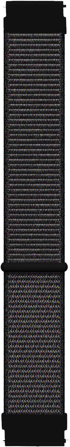 Galaxy Watch 6 40mm Hasırlı Kordon Woven Sport Loop ( Galaxy Watch 6 40mm ile Uyumlu Kordon, Akıllı Saat Kayışı) - Görsel 3