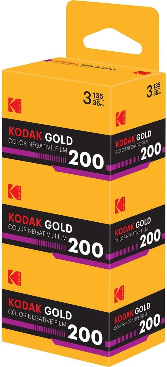Gold200 35mm 36 Poz Renkli Negatif Analog Fotoğraf Filmi 3'lü Paket (135) ISO 200 Gün ışığı Retro 1980S - Görsel 3