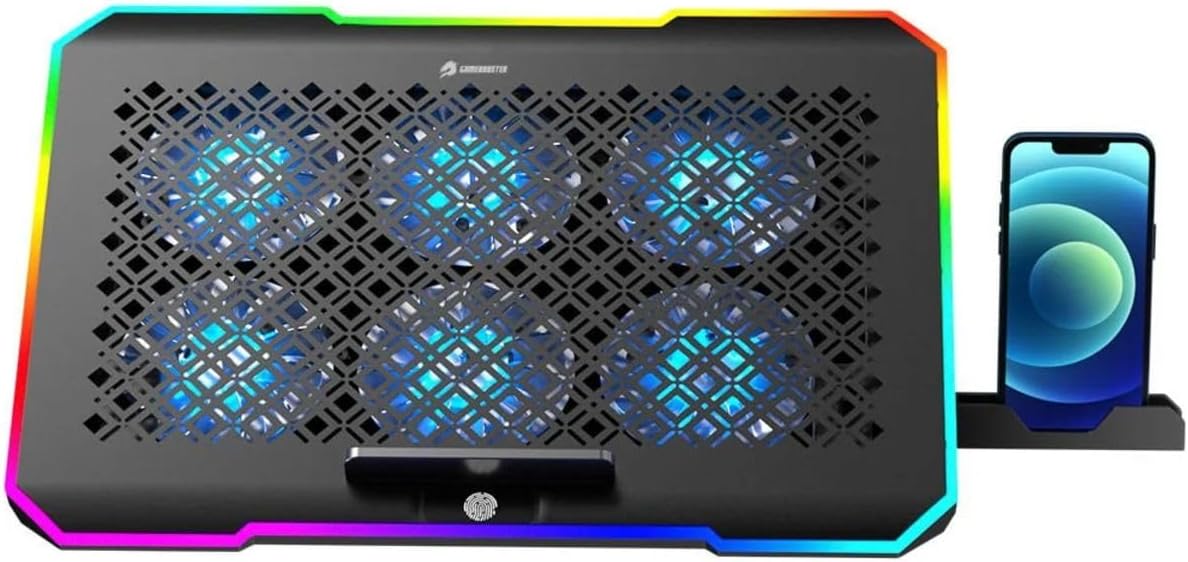 Alternative view of GAMEBOOSTER GB-NS61 Storm 17'' Fan/RGB Kontrollü 2xUSB Portlu Notebook Soğutucu