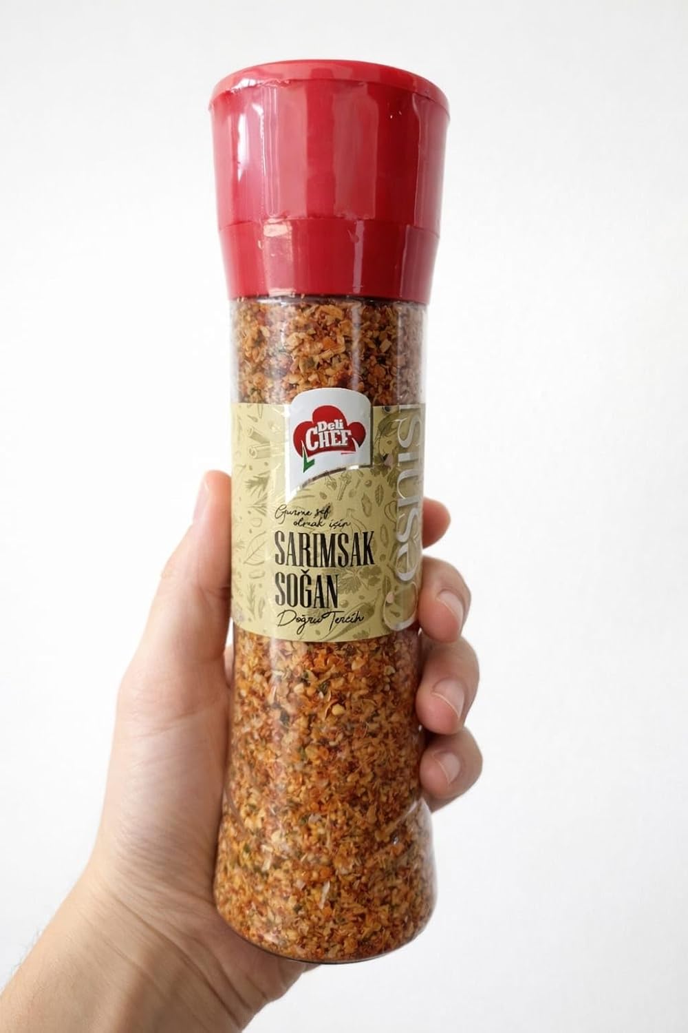 Alternative view of Deli Chef Soğan & Sarımsak Baharat Karışımı 170 g | Porselen Değirmen Kapaklı