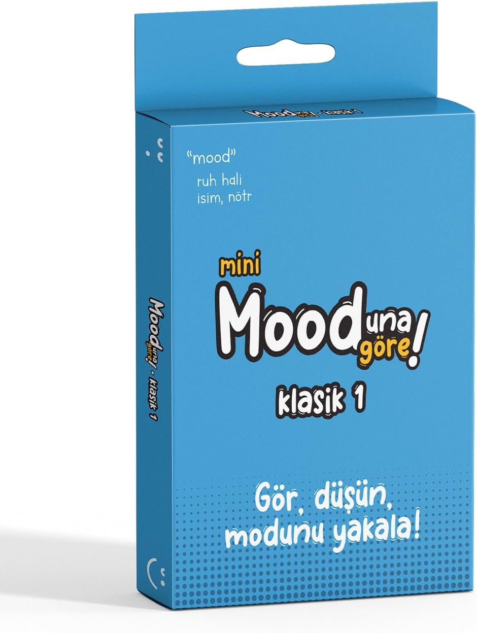 Alternative view of Mooduna Göre Mini Klasik 1, Arkadaş ve Aile İçin Kart Oyunu, 33 Fotoğraf Kartı ve 22 Durum Kartı