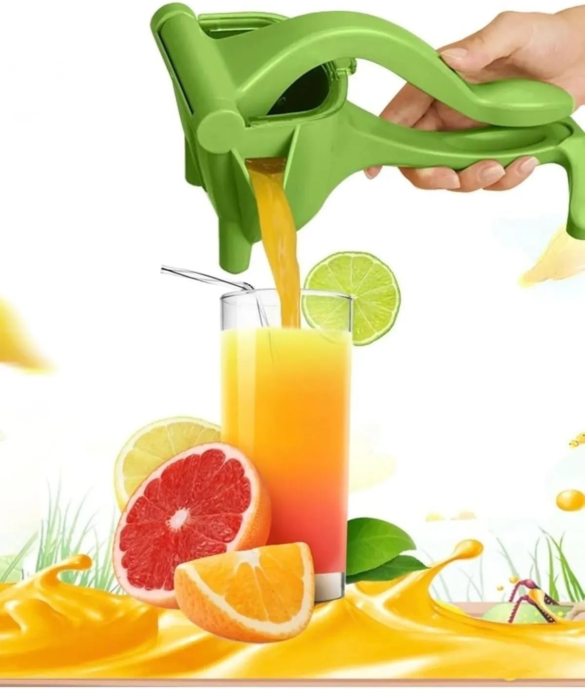Alternative view of Pratik Manuel Meyve Sıkacağı Plastik Narenciye Limon Portakal Nar Sıkacağı