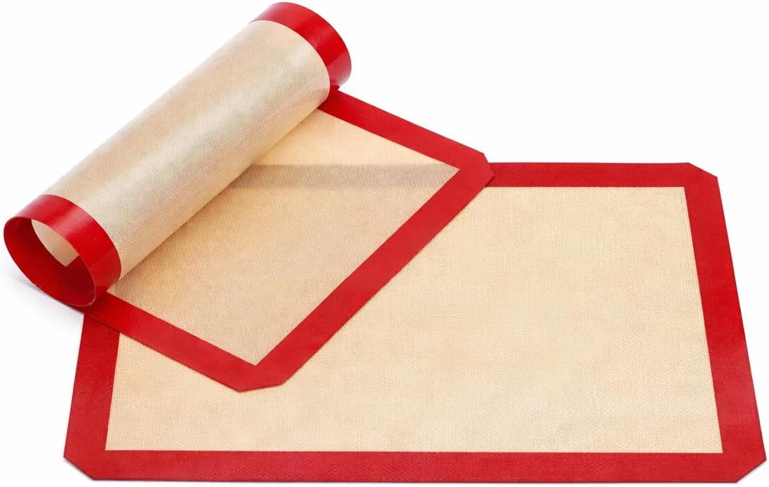30x40 cm Silikon Pişirme ve Hamur Açma Matı – Fırınlanabilir, Yıkanabilir, Tekrar Kullanılabilir, Yapışmaz - Görsel 3