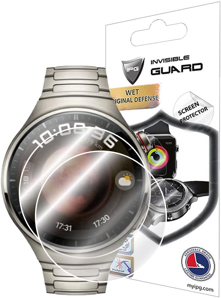 Watch 4 PRO ile uyumlu Hydrogel Ekran Koruyucu (2 Adet) - Görsel 2