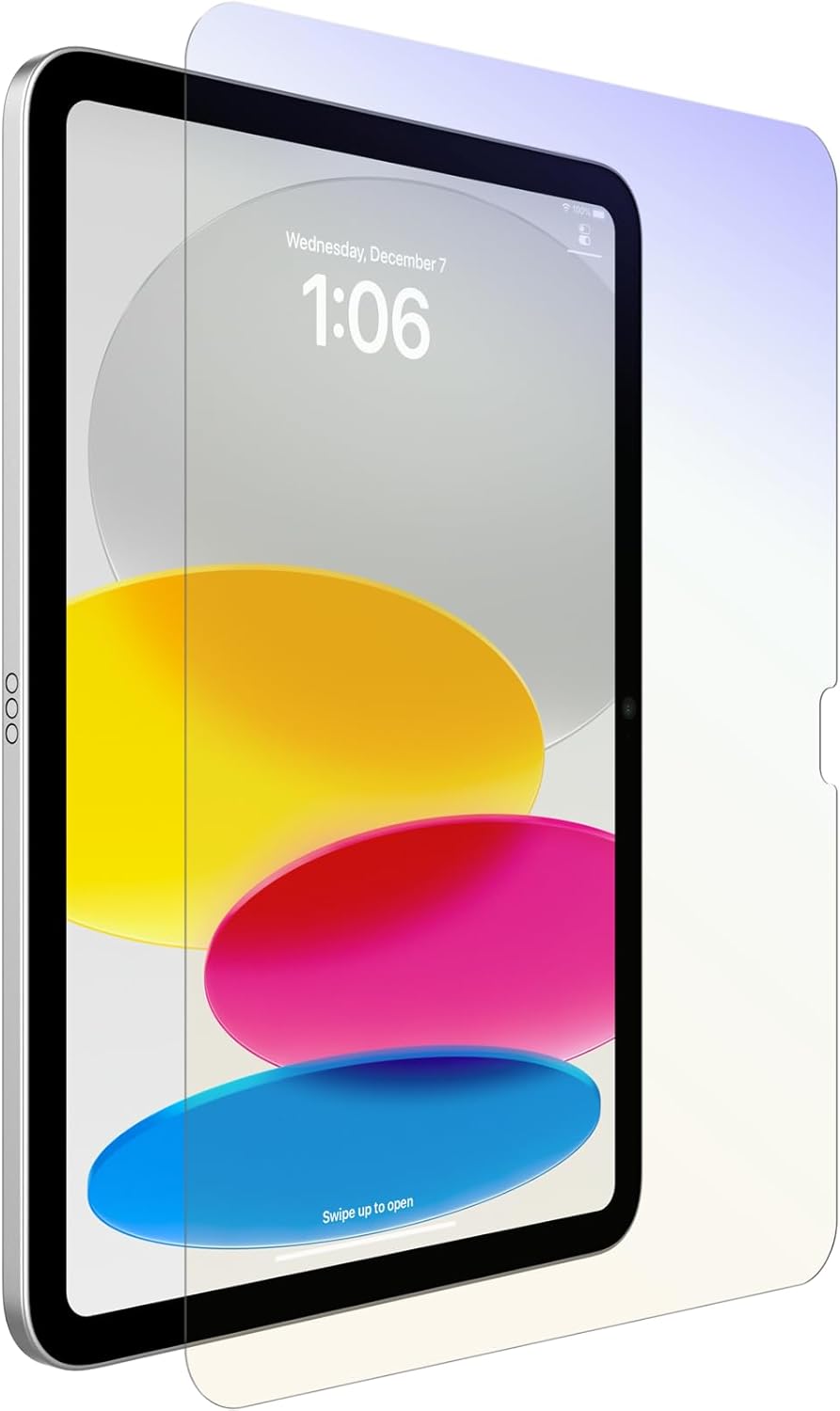 Alternative view of iPad 10. Nesil 10.9 Inç Uyumlu Temperli Cam Ekran Koruyucu Kırılmaz Cam Korumalı Gönderim