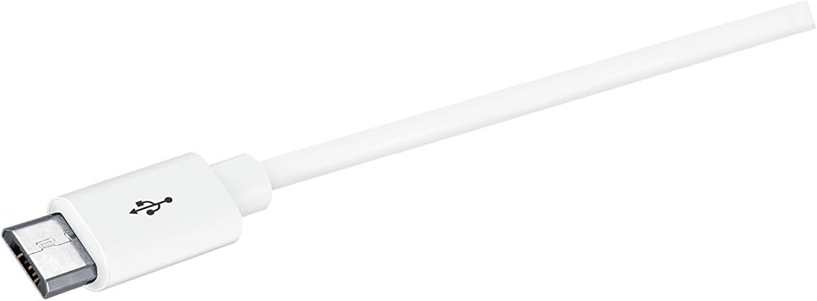 Lightning USB kablosu (1 M) Apple iPhone için Micro-USB (1 Meter) Beyaz USB5013W - Görsel 2