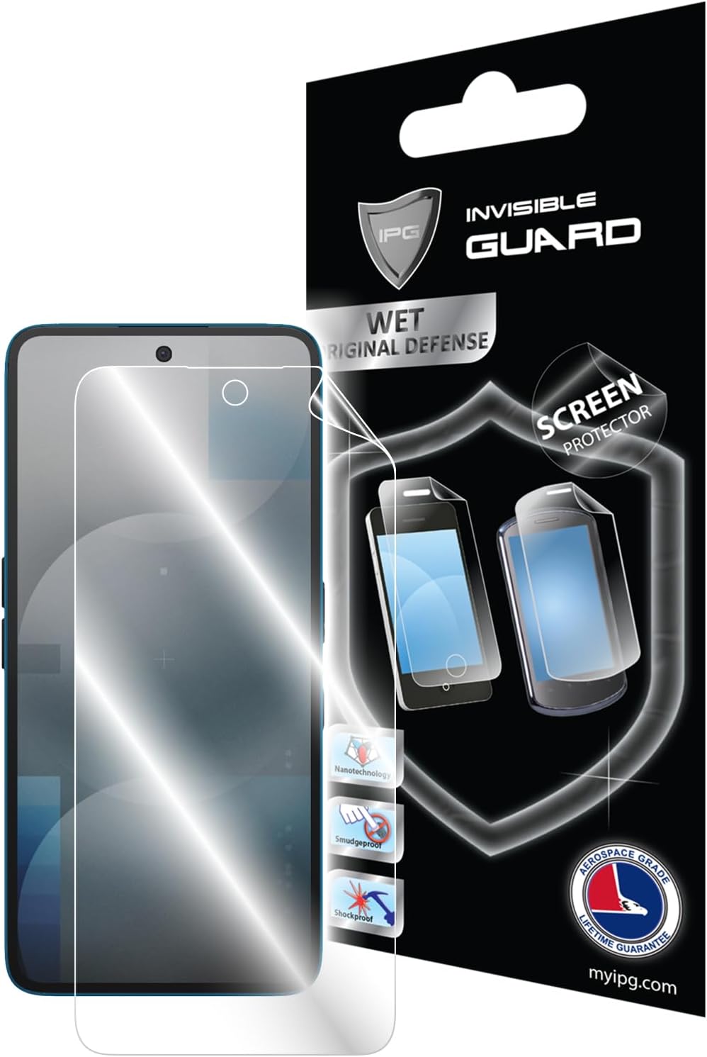 Nothing Phone 3a için IPG Hydrogel Koruma (Ekran Koruyucu) - Görsel 2