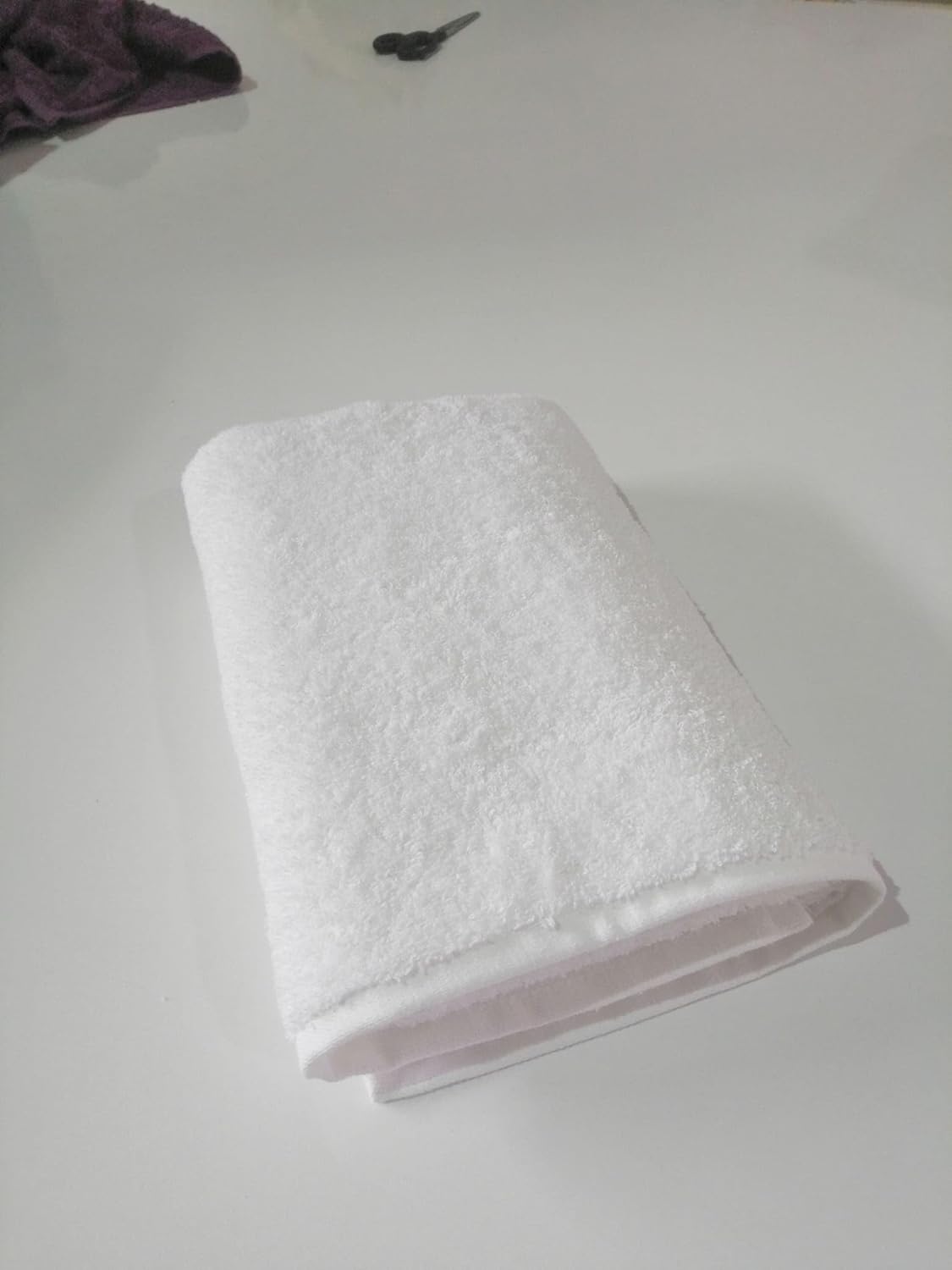 Alternative view of Basic Banyo Havlusu%100 Pamuk (beyaz, 90 * 150)
