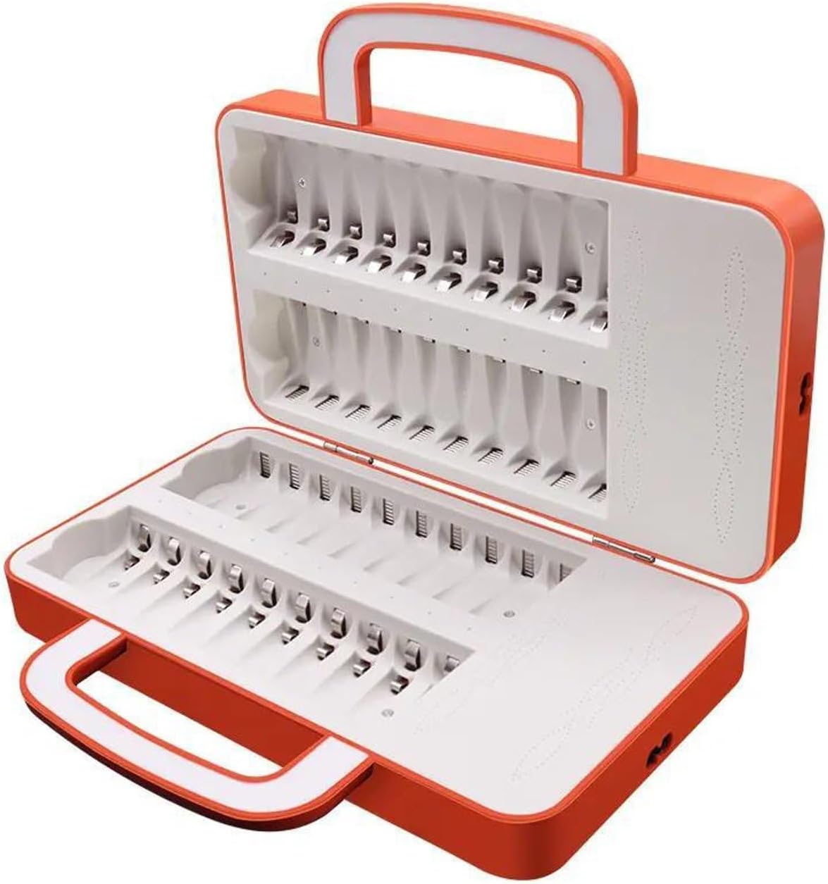 Beston C9032W 40 Yuvalı AA/AAA Pil Şarj Cihazı - Ni-MH/Ni-Cd Şarj Edilebilir Piller İçin LED Gösterge, Akıllı Şarj Yönetimi (C9032W) - Görsel 3