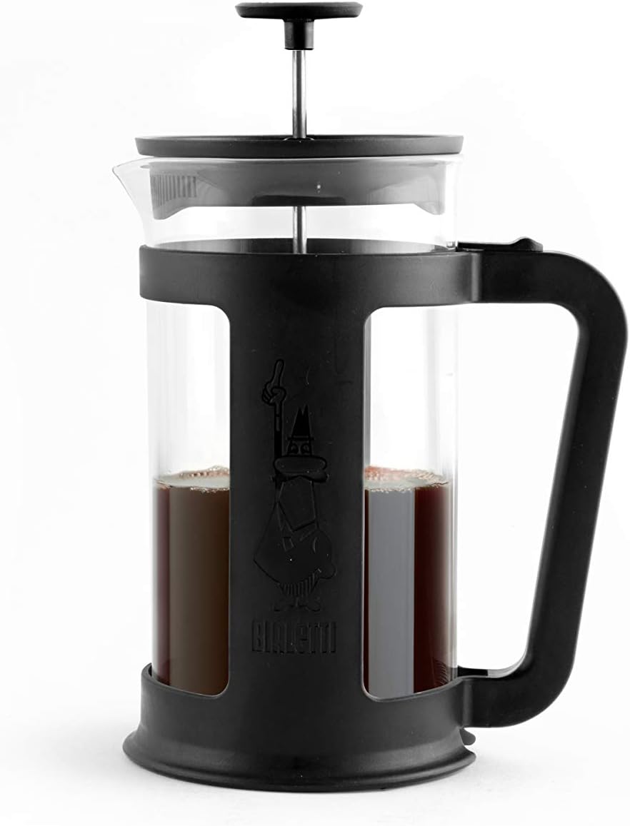 Alternative view of - Smart French Press: Yaklaşık 1L kapasiteli kahve hazırlayıcı - Siyah Polipropilen Gövde - Bulaşık Makinesinde Yıkanabilen Borosilikat Cam Sürahi - Paslanmaz Çelik Filtre Sistemi