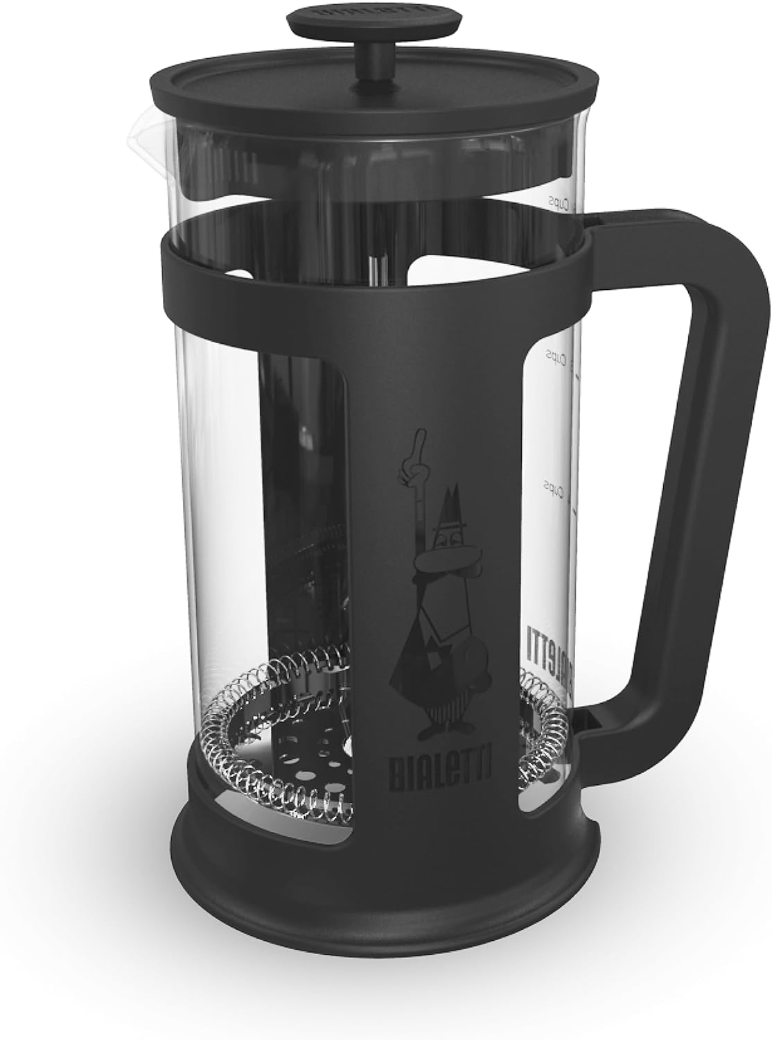 - Smart French Press: Yaklaşık 350mL kapasiteli kahve hazırlayıcı - Siyah Polipropilen Gövde - Bulaşık Makinesinde Yıkanabilen Borosilikat Cam Sürahi - Paslanmaz Çelik Filtre Sistemi