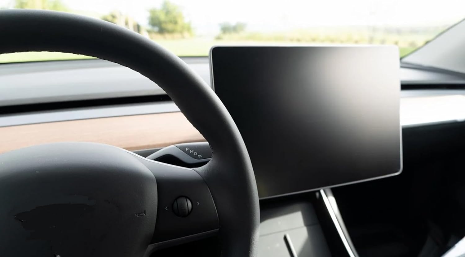 Alternative view of Tesla Model 3 ve Model Y 15 inç ile uyumlu 2023 2024 Model Navigasyon Multimedya MAT Görünüm 9H Nano Ekran Koruyucu MAT