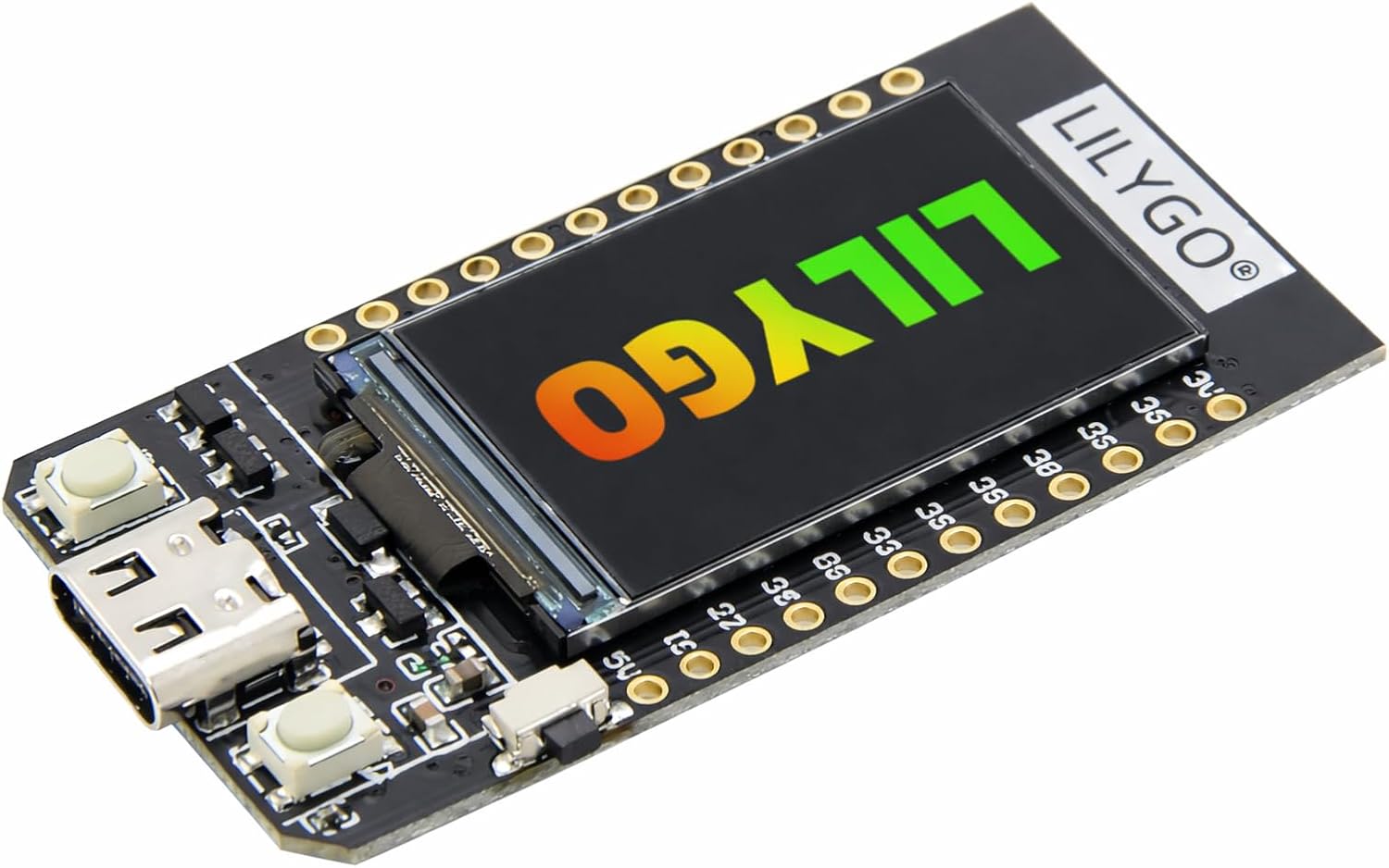 LilyGo Lılygo ESP32 CH340K T-Display Wifi Bluetooth Geliştirme Kartı - Type-C (Orijinal)