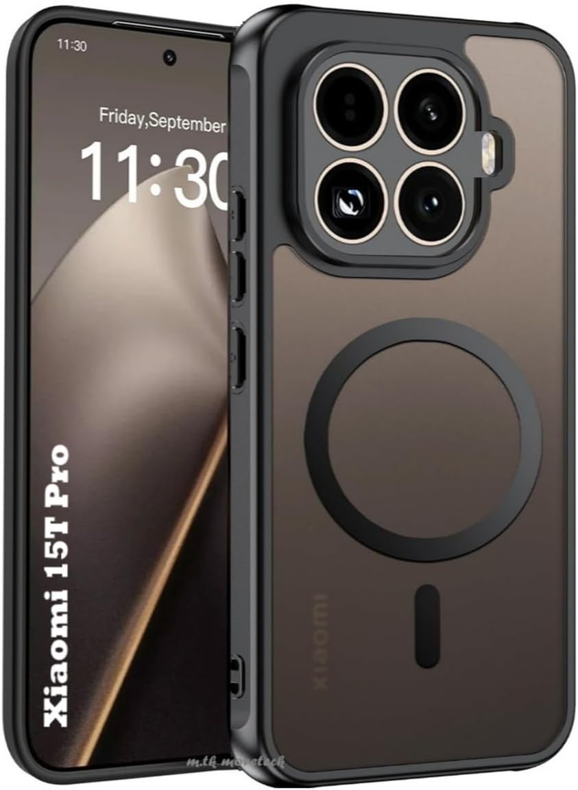 - Xiaomi 15T Pro ile uyumlu Mi Kılıf Kamera Çıkıntılı Magsafe ile uyumlu Şarj Destekli Hassas Tuşlu Yumuşak Mat Kapak - Görsel 3