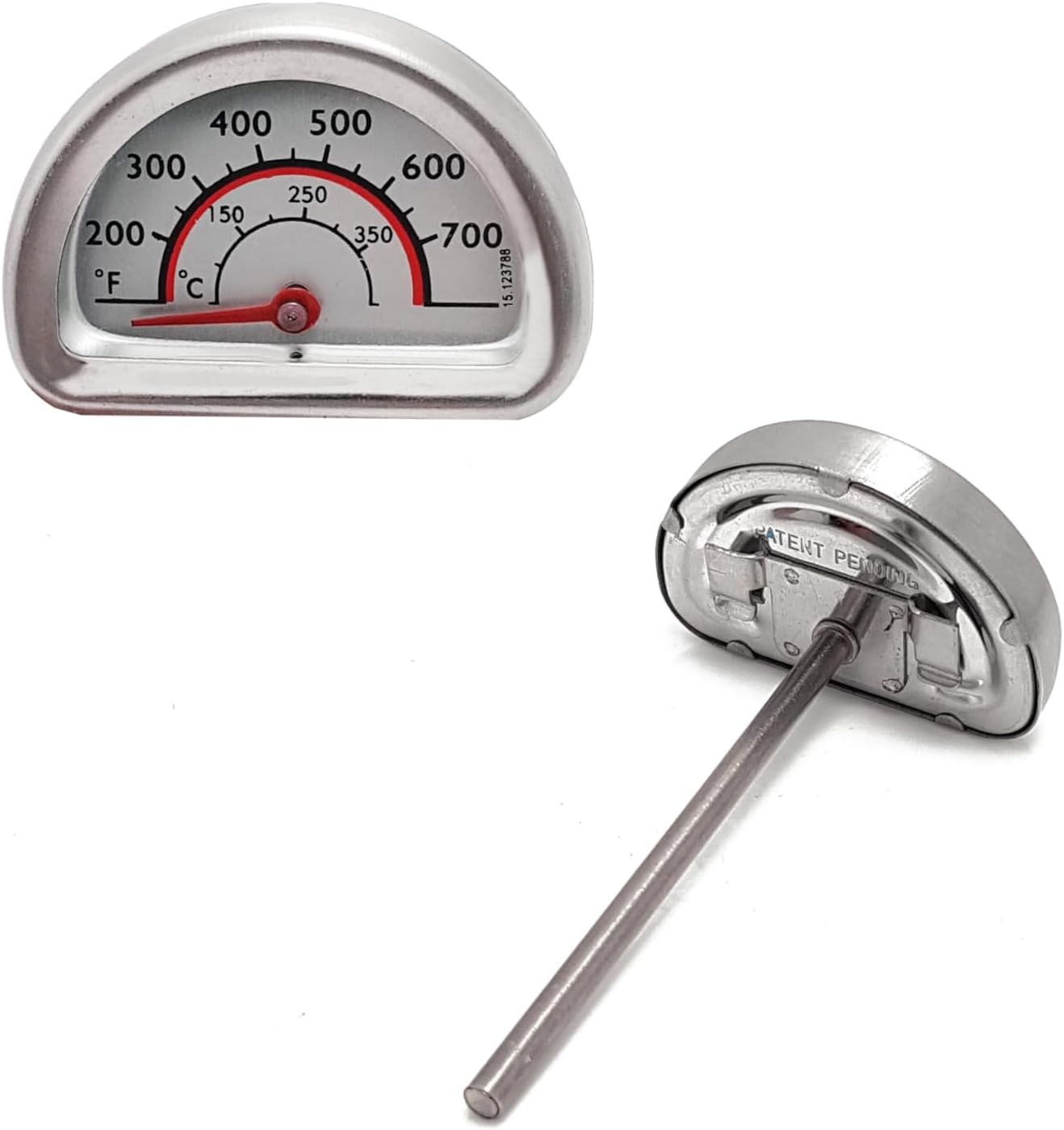 Barbekü Mangal Fırın Termometresi Mekanik 430 derece thr322