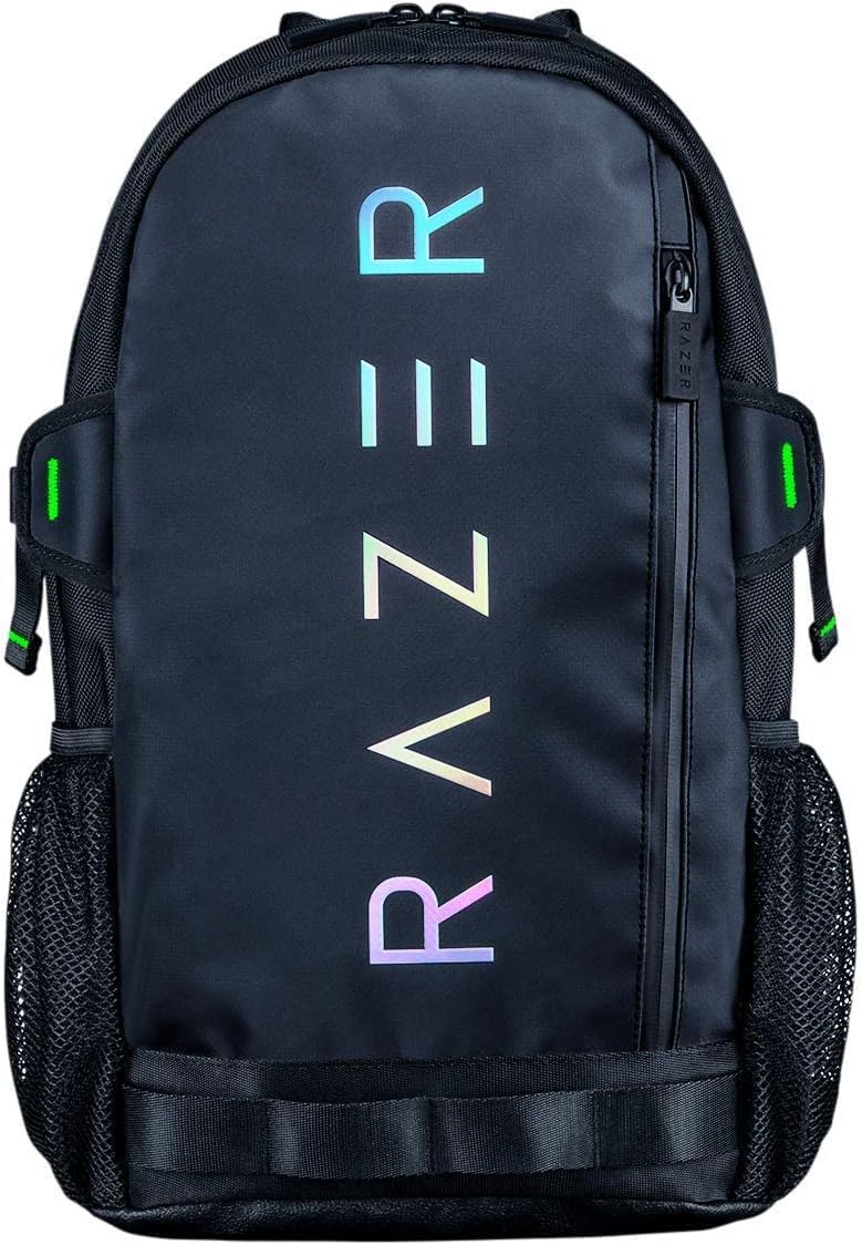 Razer Rogue V3 Sırt Çantası (13,3 inç) - Kompakt seyahat çantası (15 inç'e kadar dizüstü bilgisayar bölmesi, aşınmaya dayanıklı, polyester dış kılıf) siyah/krom - Görsel 3