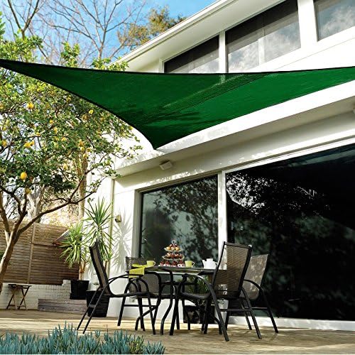 Alternative view of Coolaroo 473921 Coolhaven Gölgelik Yelken Donanım Kitli, 12' Üçgen, Safir