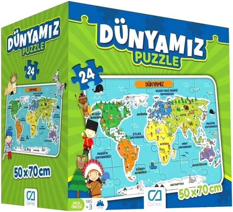 Alternative view of Dünyamiz Eğitici Puzzle