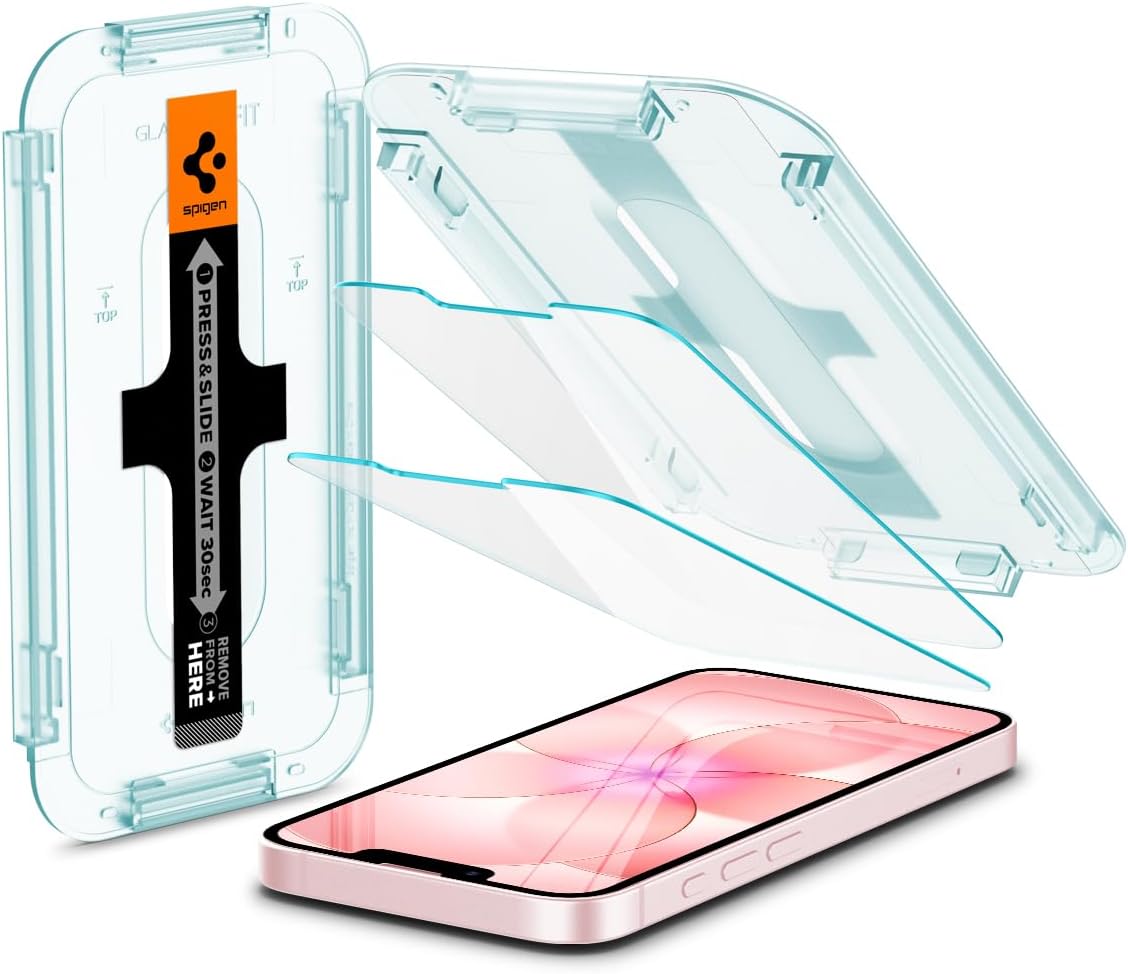 Apple iPhone 17e / 16e / 14 / 13 Pro / 13 Pro Cam Ekran Koruyucu Kolay Kurulum GLAS.tR EZ Fit Slim HD (2 Adet) - AGL03385 - Görsel 3